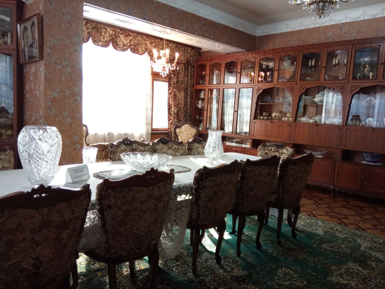 Дом-музей Кунаева — интерьер советской эпохи на улице Тулебаева — 2